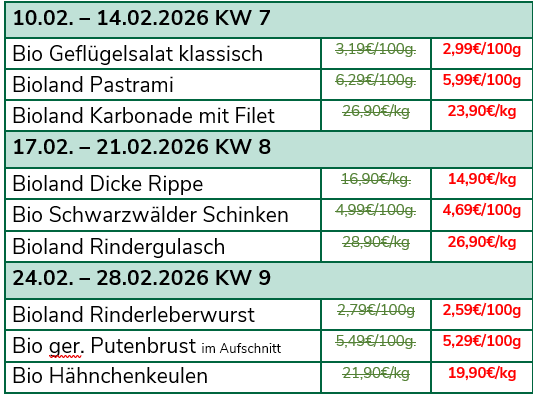 Unsere aktuellen Highlights für die kommenden Wochen