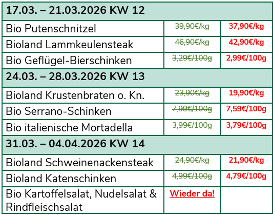 Unsere aktuellen Highlights für die kommenden Wochen