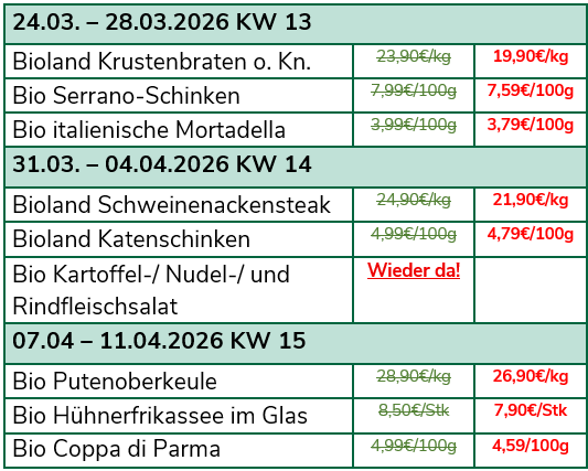 Unsere aktuellen Highlights für die kommenden Wochen