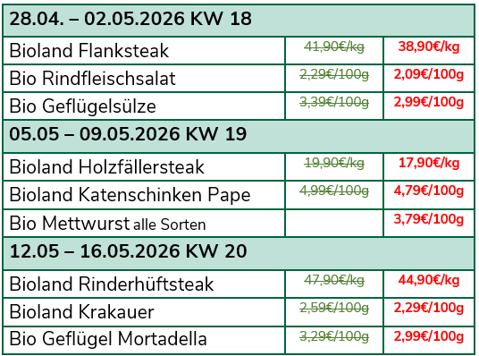 Unsere aktuellen Highlights für die kommenden Wochen