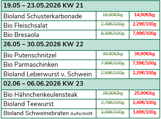 Unsere aktuellen Highlights für die kommenden Wochen