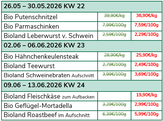 Unsere aktuellen Highlights für die kommenden Wochen