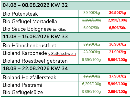 Unsere aktuellen Highlights für die kommenden Wochen