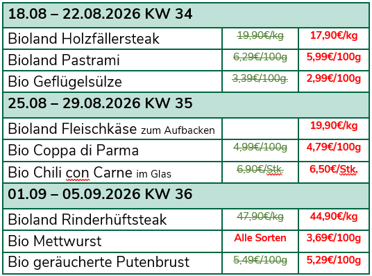 Unsere aktuellen Highlights für die kommenden Wochen
