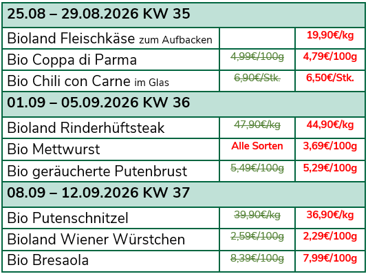 Unsere aktuellen Highlights für die kommenden Wochen