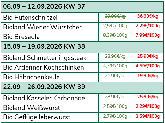 Unsere aktuellen Highlights für die kommenden Wochen