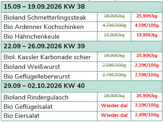 Unsere aktuellen Highlights für die kommenden Wochen