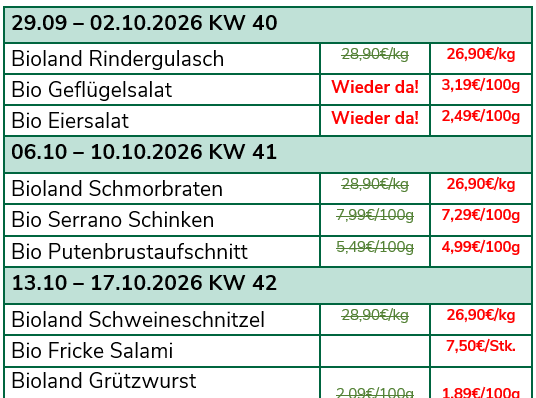Unsere aktuellen Highlights für die kommenden Wochen