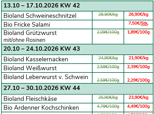 Unsere aktuellen Highlights für die kommenden Wochen