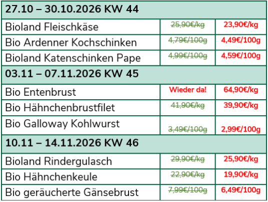 Unsere aktuellen Highlights für die kommenden Wochen