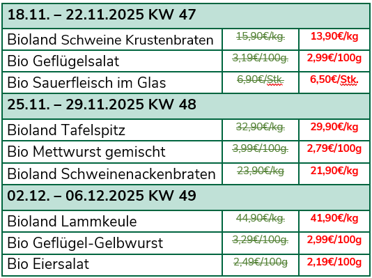 Unsere aktuellen Highlights für die kommenden Wochen